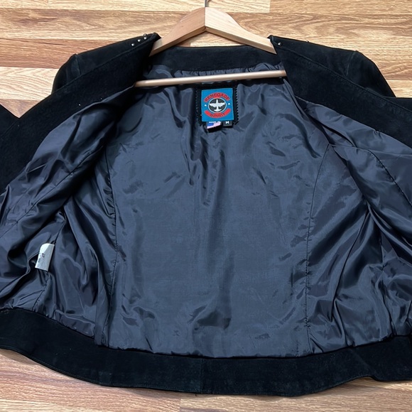 Renegade Spirit black suede jacket size M - Picture 16 of 16